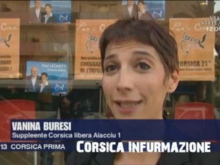 Corsica Libera - inauguration de la permanence LEONETTI BURESI