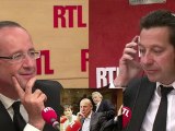 Laurent Gerra a imité François Hollande... devant François Hollande vendredi 4 mai 2012