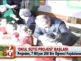 OKUL SÜTÜ PROJESİ BAŞLADI 03 05 2012