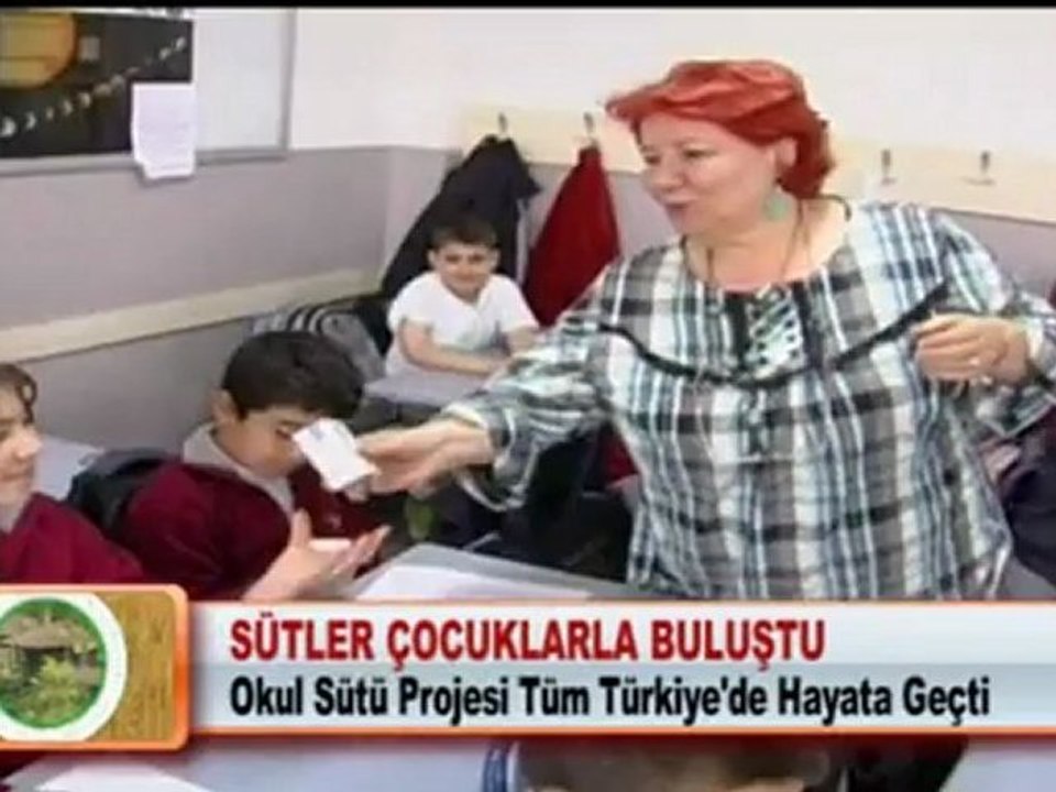 SÜTLER ÇOCUKLARLA BULUŞTU 03 05 2012