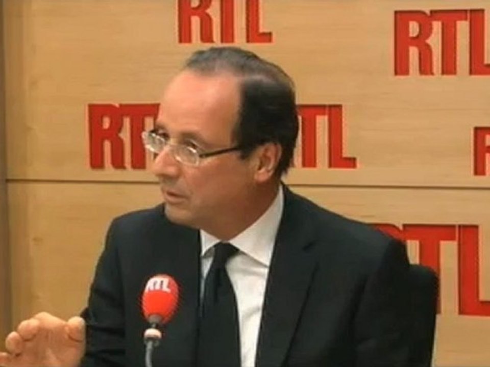 François Hollande sur RTL : "Je suis très attac...