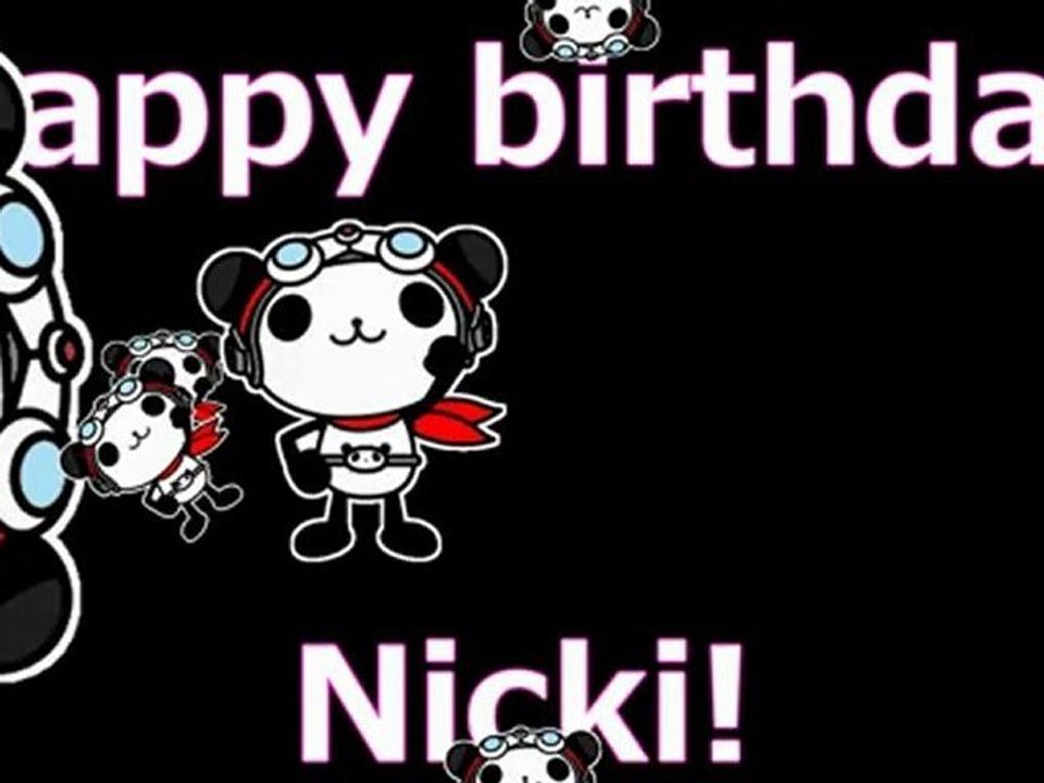 Happy Birthday, Nicki!