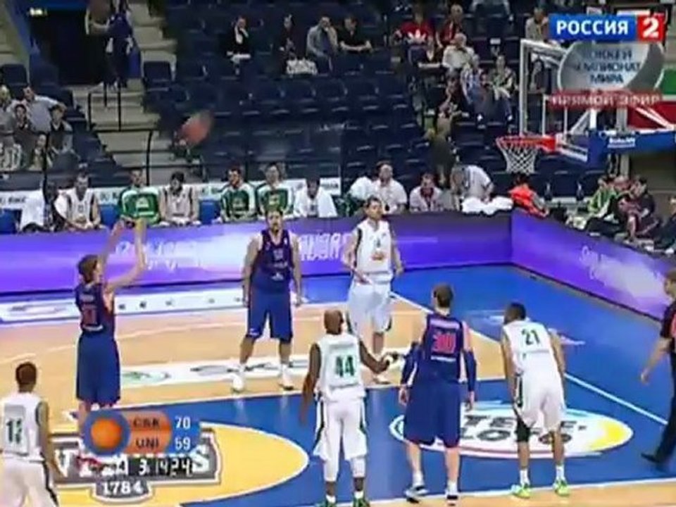 Basketball. 2012.05.03. VTB 2011-12. Final. CSKA (RUS) - UNIKS (RUS) 222
