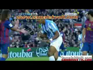 برشلونه&ملقا 4-1