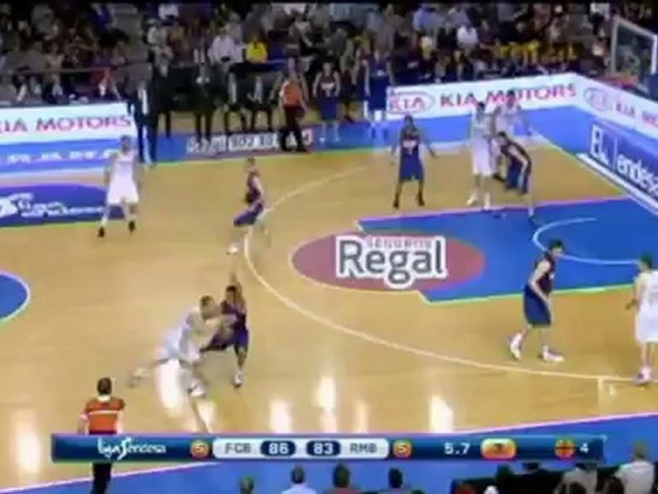 ACB - Barcelone/Real Madrid 86-83