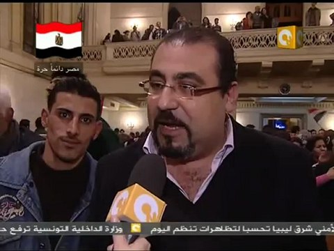 الكنيسة الإنجيلية تكرم ONtv لتغطيتها ثورة 25 يناير