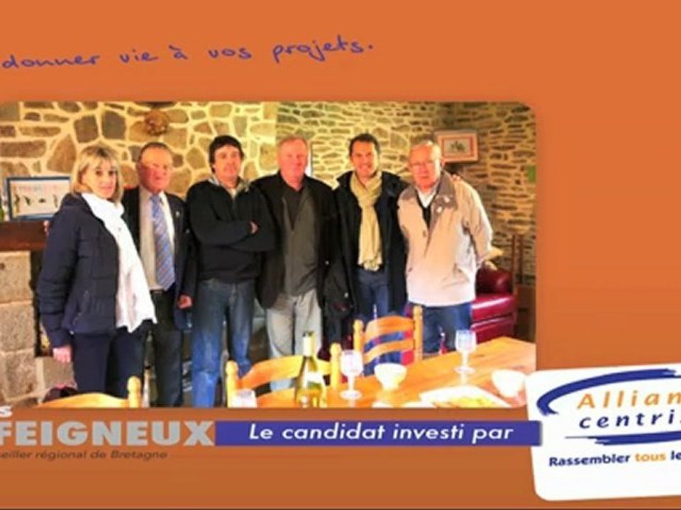 17 Mars, Gilles Dufeigneux rencontre les agriculteurs morbihannais