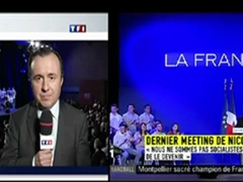 Quand Sarkozy met un journaliste de TF1 à l'index