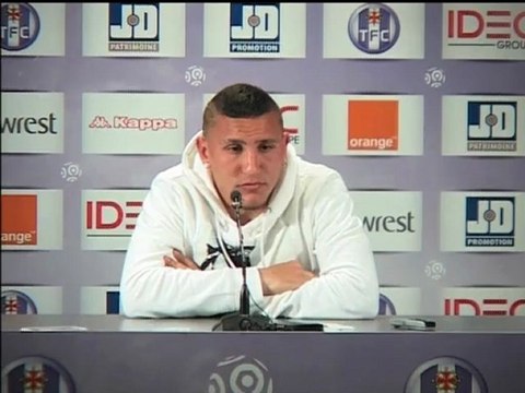 TFC vs OGCN Itw Adrien REGATTIN