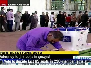 Iran holds parliamentary election run-off