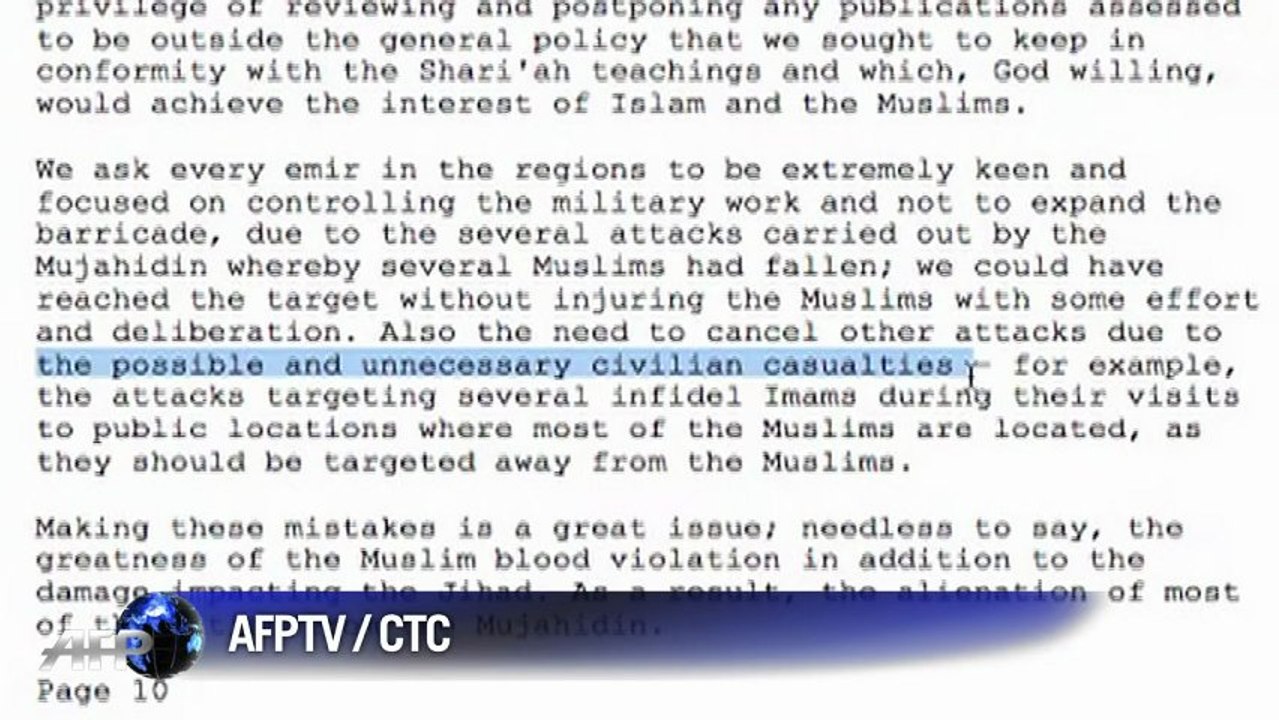 Bin Laden letters warn against Muslim deaths