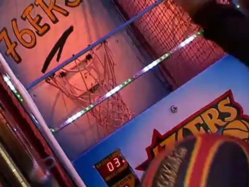Basketball à la Foire du Trône Bois de Vincennes