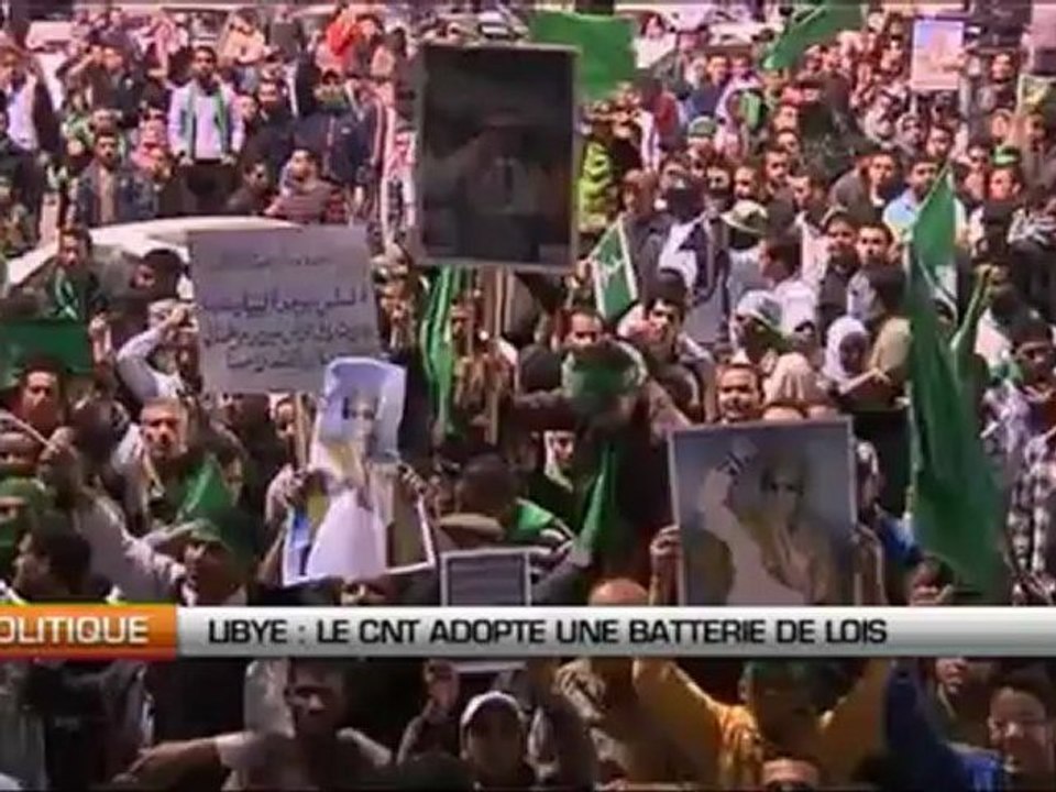 Libye, le CNT adopte une batterie de lois