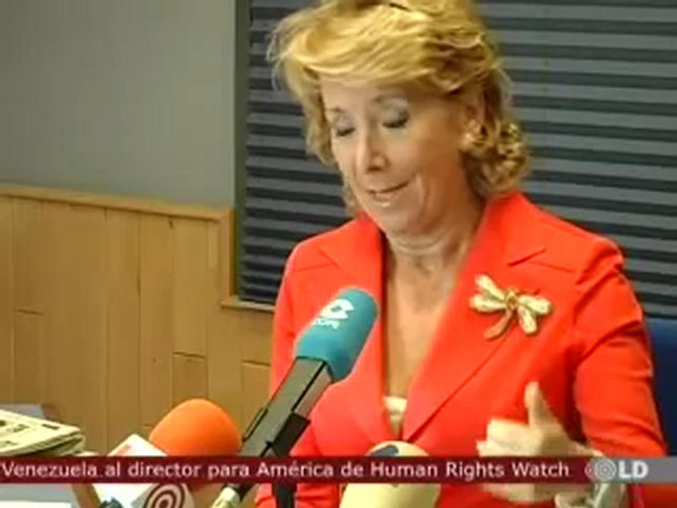 Crónica: Esperanza Aguirre en la Cope 19/09/08