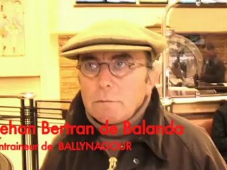 Jehan Bertran de Balanda présente Ballynagour