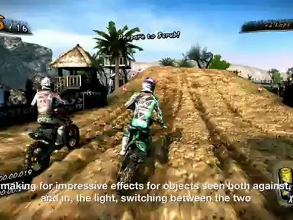 MUD FIM Motocross World Championship (PS3) - Dev Diary #3 - La technologie