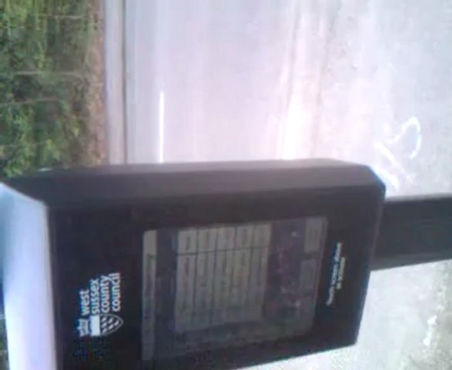 Metrobus bus stop video