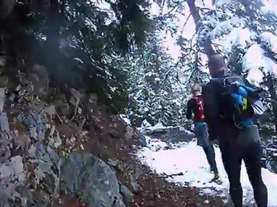 Premier Contact , entrainement avec Trail en montagne