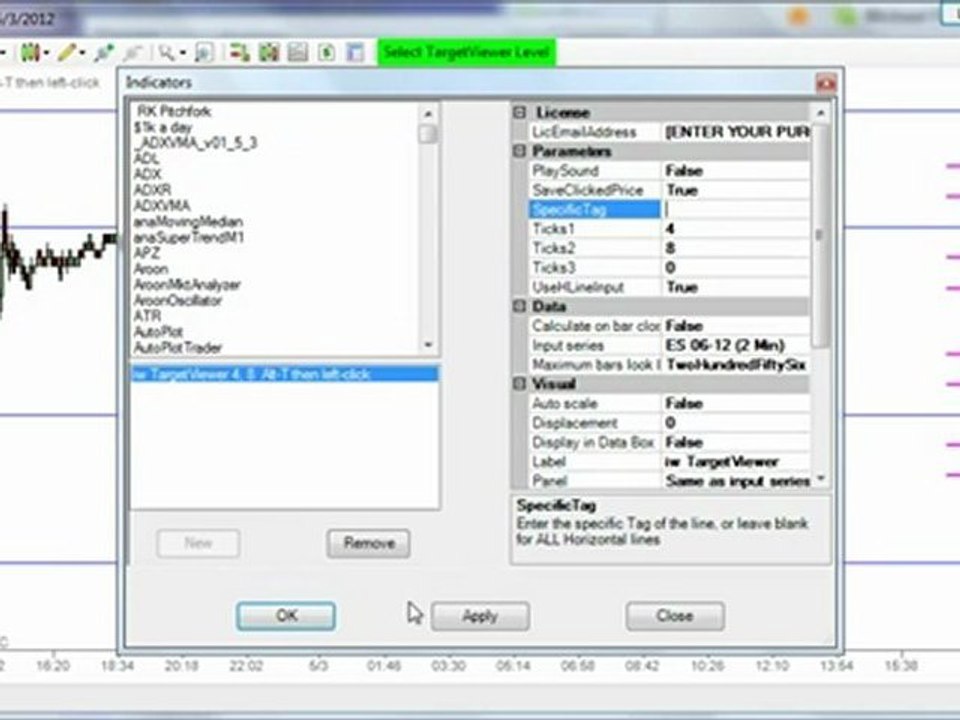 TargetViewer Specific Tag Feature | Money Management