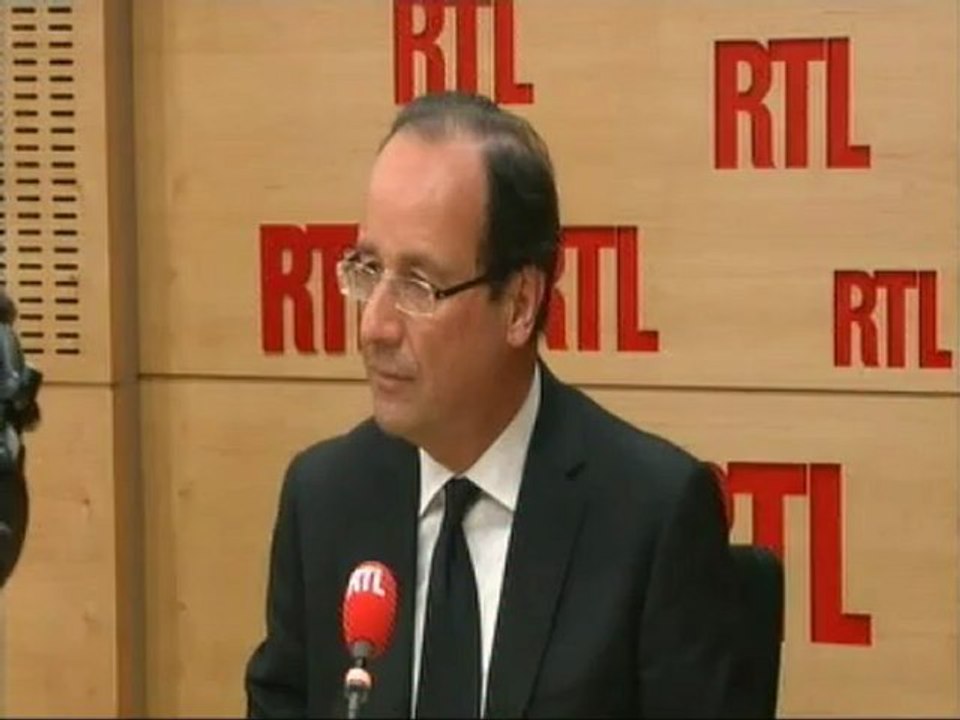 François Hollande sur RTL : "Nicolas Sarkozy m'a sous-estimé"