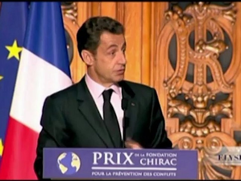 Nicolas Sarkozy: Je suis venu vous dire que je m'en vais