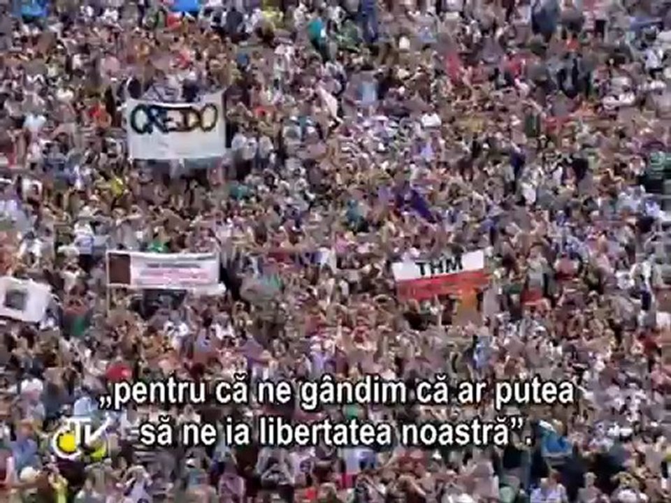 Benedict al XVI-lea: Fiecare dintre noi este rodul iubirii lui Dumnezeu