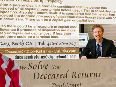 Clearance-certificate-death-canada.ca - Deemed Disposition of Property