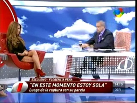 Exitoina.com - Florencia Peña en Intrusos 3