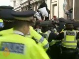 G20 protests rock London's financial area - 01 Apr 09