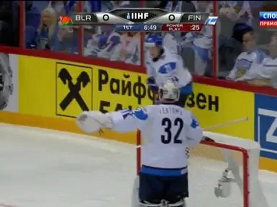 ЧМ-2012.Белоруссия-Финляндия.04.05.2012 первая часть