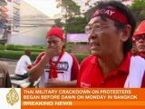 Thai troops crack down on protesters - 13 Apr 09