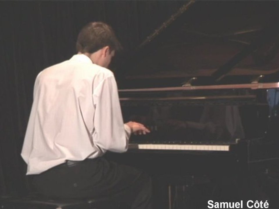 Samuel Côté - Impromptu op142 - F Schubert - Festival de musique Classique de Pierre De-Saurel
