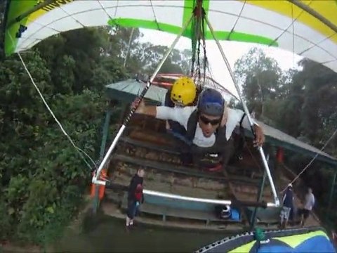 Vôo duplo comando asa delta Rio