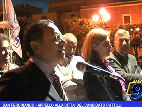 San Ferdinando | Appello alla città del candidato Puttillli