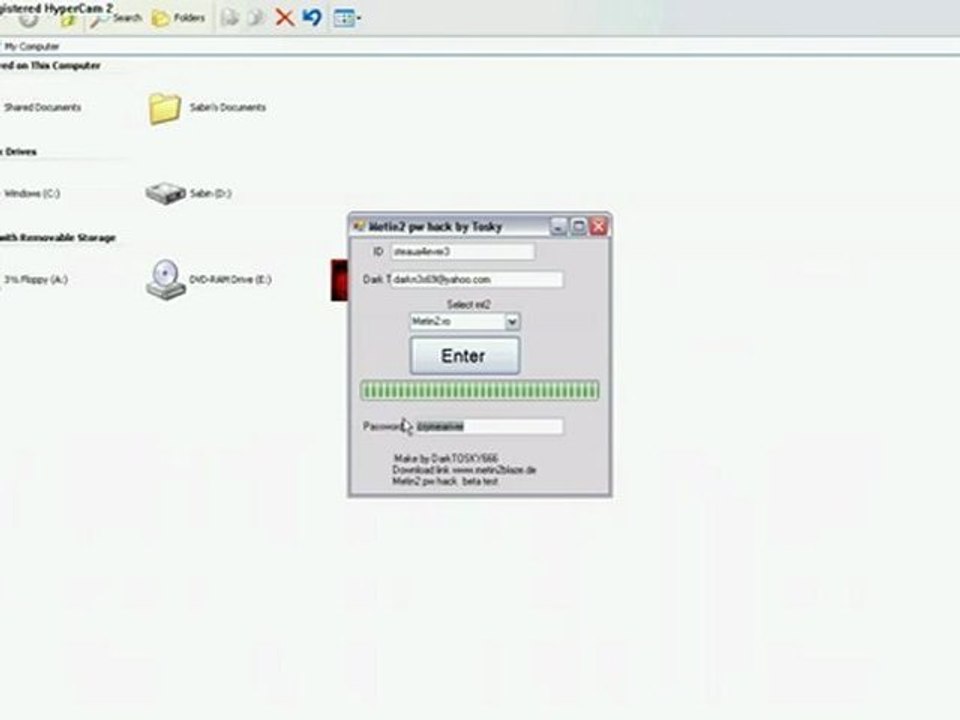 Metin2 Password Hack May June 2012 Update