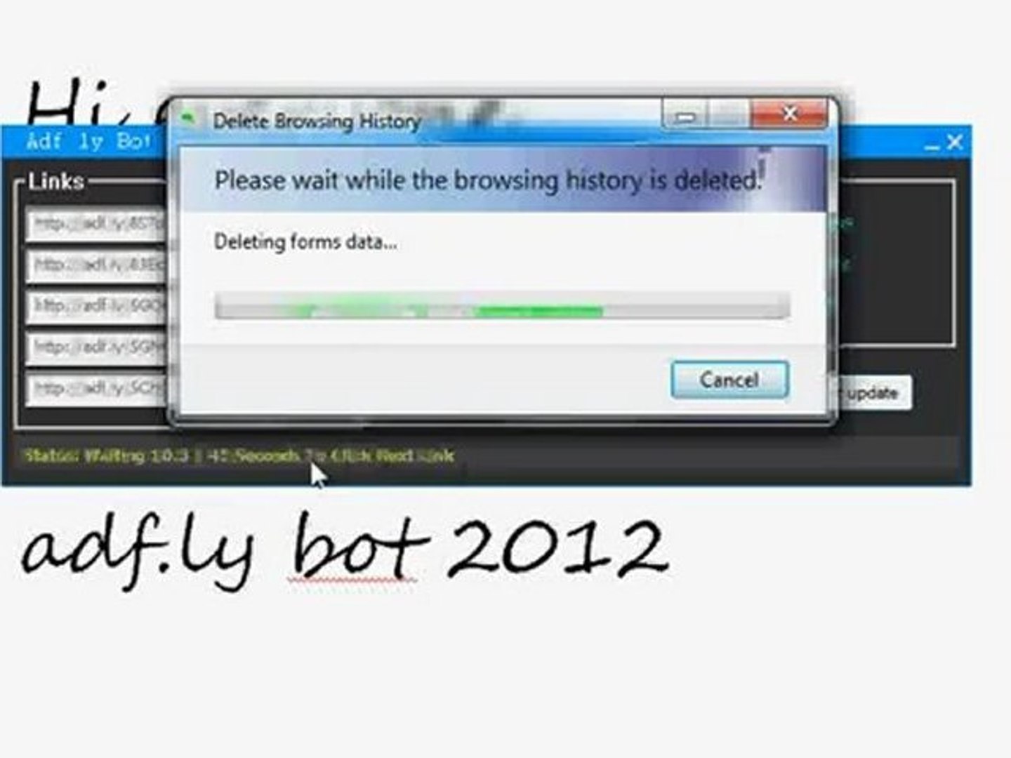 Adf.ly auto clicker bot
