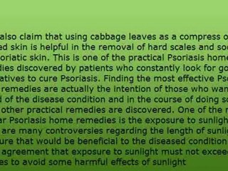 The Most Effective Psoriasis Home Remedies