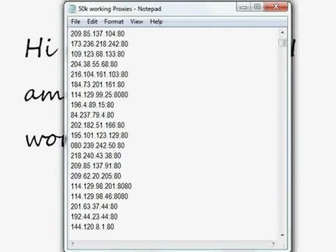 50k working fresh proxies free downlaod!!