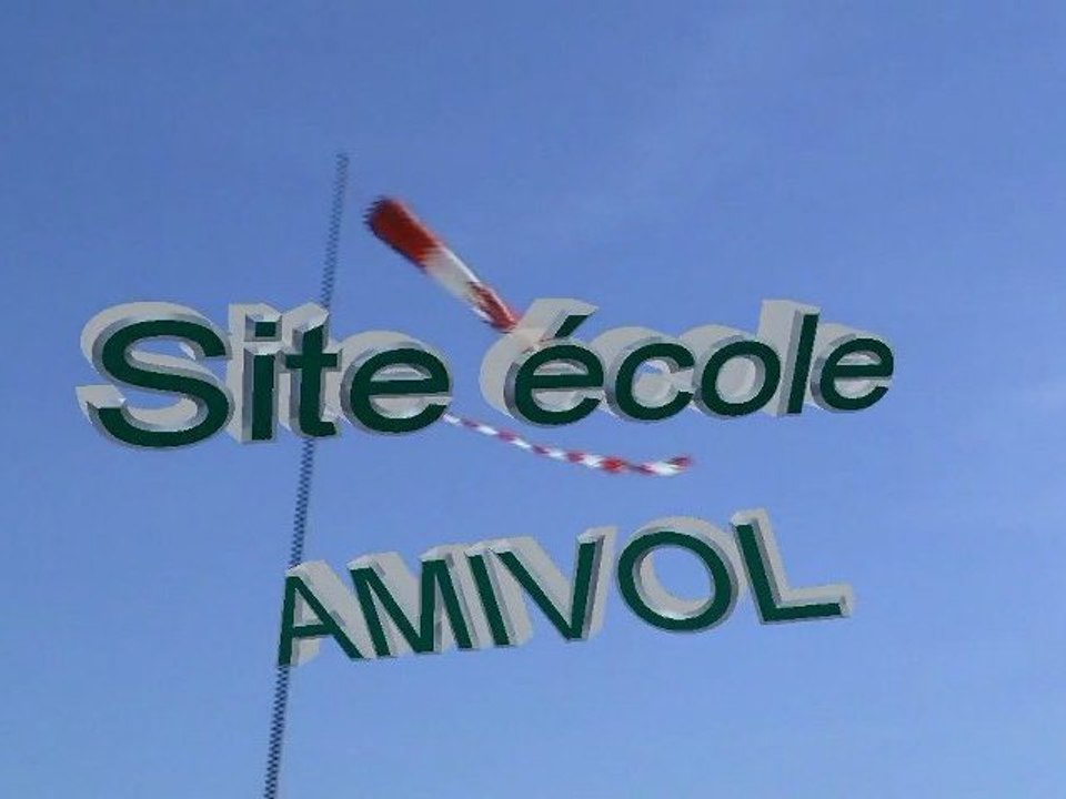 Les écolages AMIVOL - Clip apprentissage paramoteur en Limousin