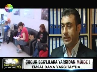 Çocuk SGK'lılara yargıdan müjde - 04 mayıs 2012