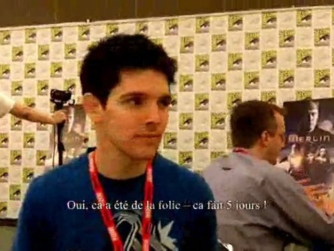 Merlin Colin Morgan Interview San Diego ComicCon 2010