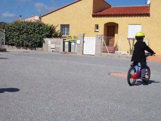 matisse sur le vélo bleu