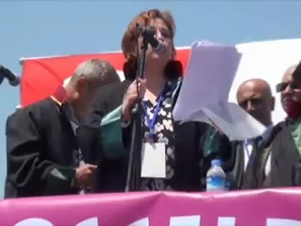 Türkiye Barolar Birliği ''Özgürlük ve Adalet İçin" mitingi İzmir'de