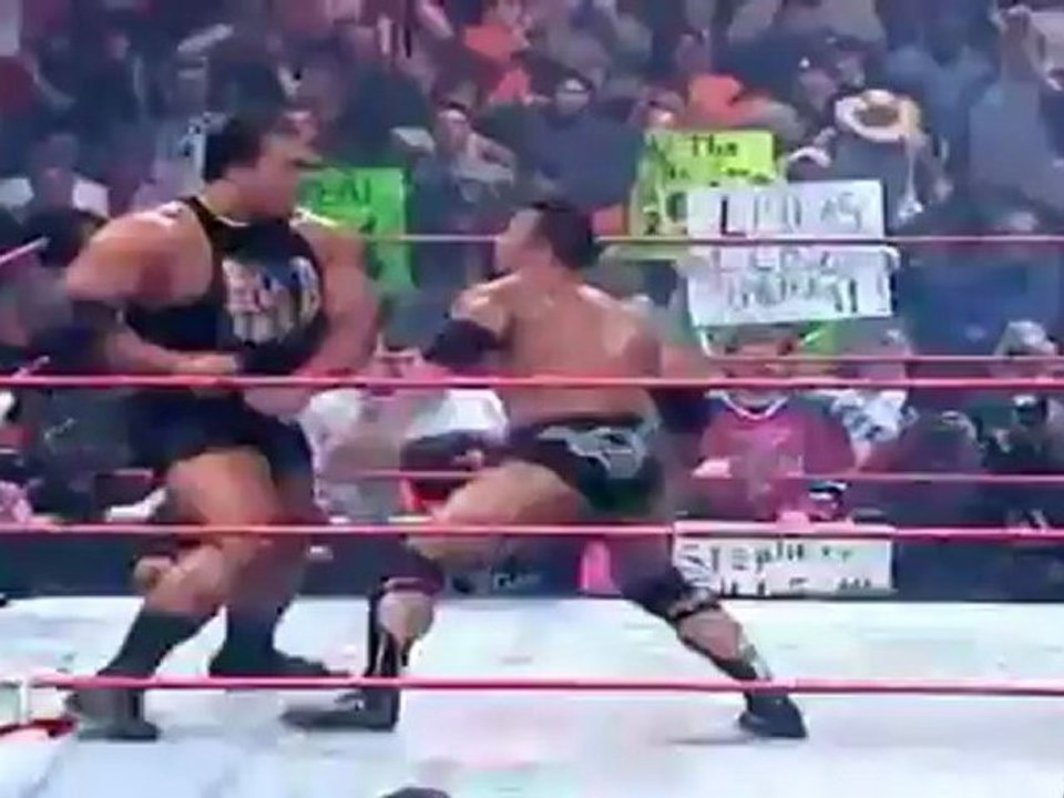 Triple H vs The Rock vs Mick Foley vs Big Show HD Promo at Wrestlemania 16