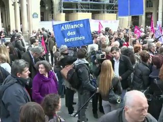 Harcèlement: manifestation de féministes pour une nouvelle loi