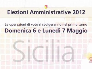 Elezioni Amministrative 2012, Come si vota