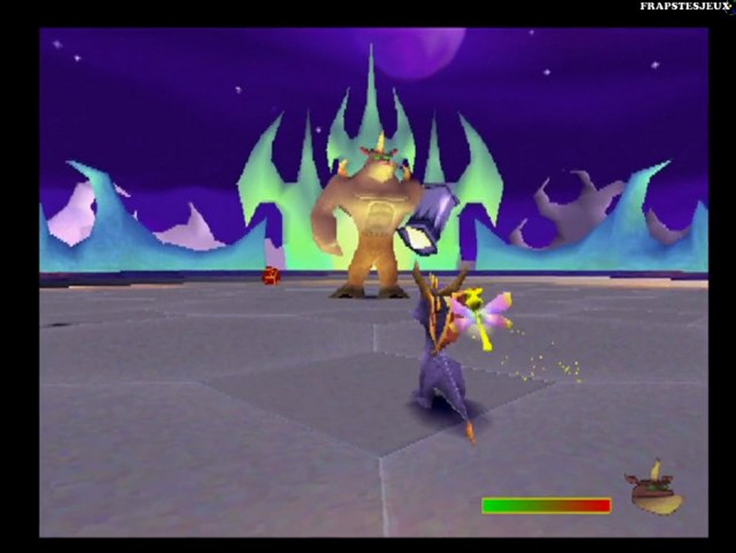 Spyro 3 Year Of The Dragon - 17/2nd Boss : Spike -
