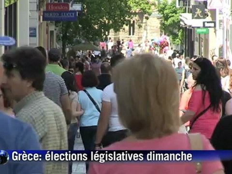 Grèce: dernier jour de campagne pour les législatives