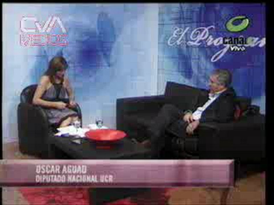 Canal C 04/05/12 El Programa de Fabiana del Pra - Entrevista a Oscar Aguad