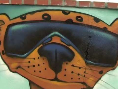 FCU2012//Atelier graff avec Kalouf